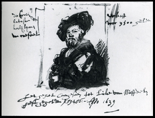 Raphaël, Baldassare Castiglione, alias Rembrandt 1515, Louvre